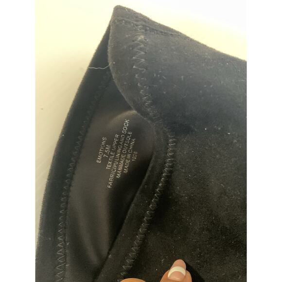 Steve Madden Women's Over the Knee Thigh High Boots Almond Toe Mid Heels 7.5 - Picture 8 of 11